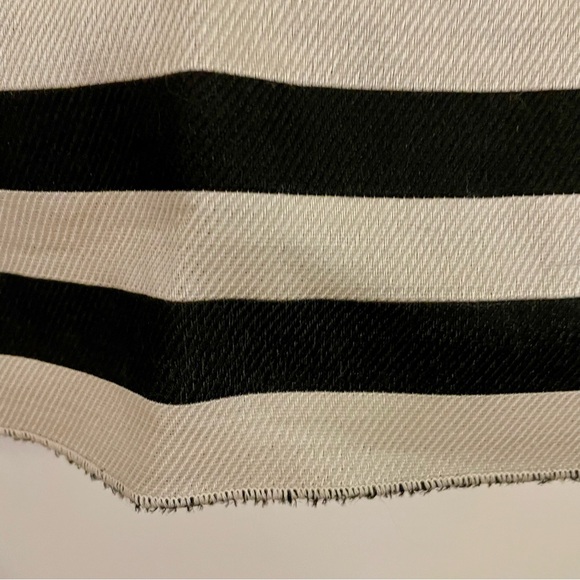 Margot Rozanska NY Sheer Striped Architectural Blouse Jacket, size Small - Picture 9 of 9